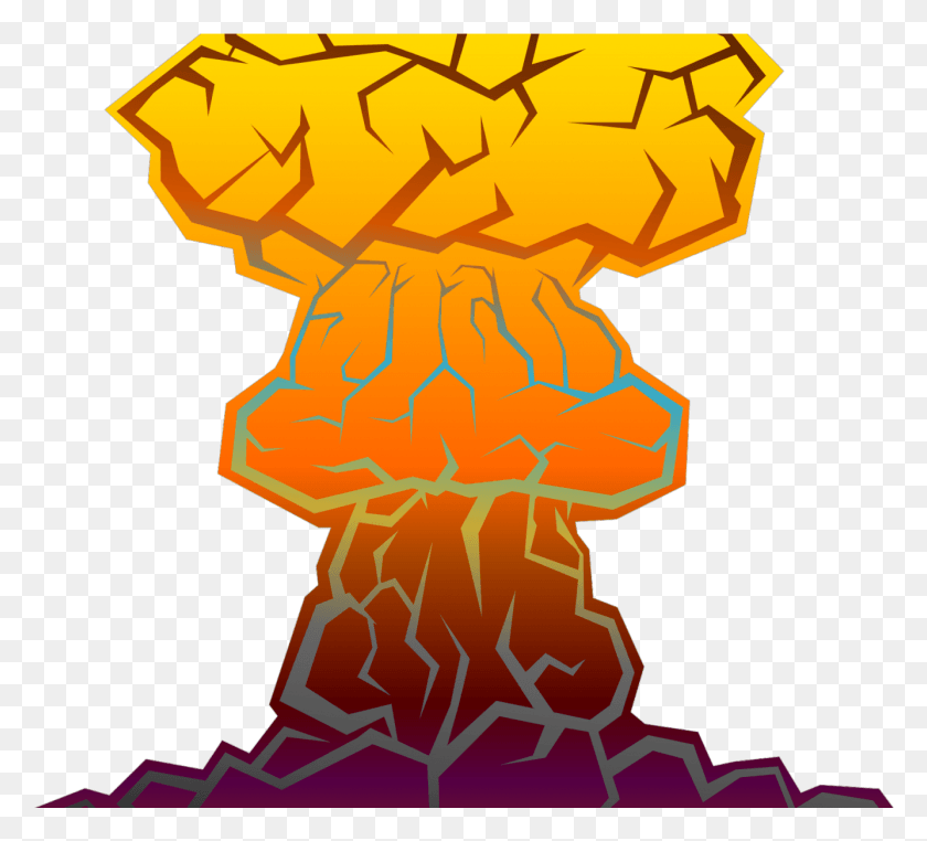 1334x1201 Transparent Comic Book Nuclear Explosion Gif, Tree, Plant, Outdoors HD PNG Download