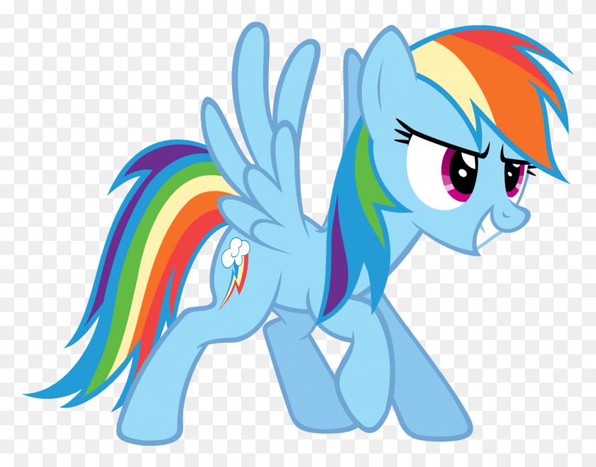 1084x833 Transparent Confident Clipart Pony Friendship Is Magic Rainbow, Graphics, Bird HD PNG Download