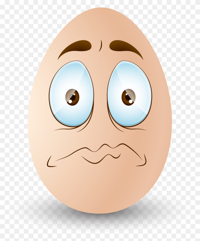 957x1167 Transparent Confused Emoticon Full As An Egg, Food, Snowman, Winter HD PNG Download