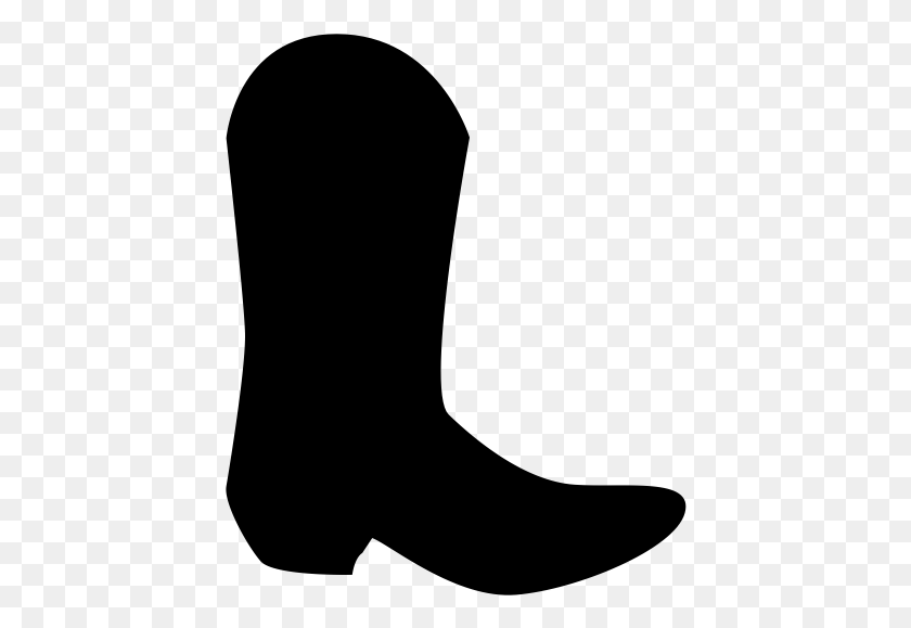 426x519 Transparent Cowboy Boot Silhouette, Gray, World Of Warcraft HD PNG Download