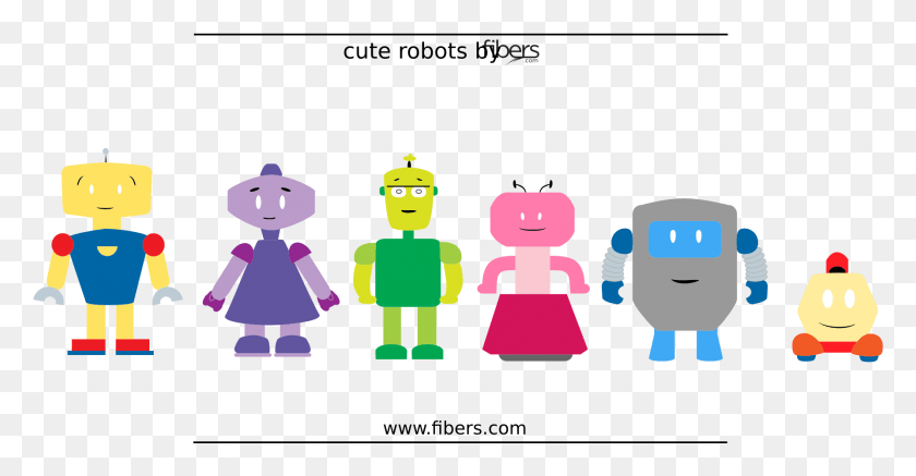 1786x865 Transparent Cute Robot Cute Robots Vectors, Toy, Hand HD PNG Download