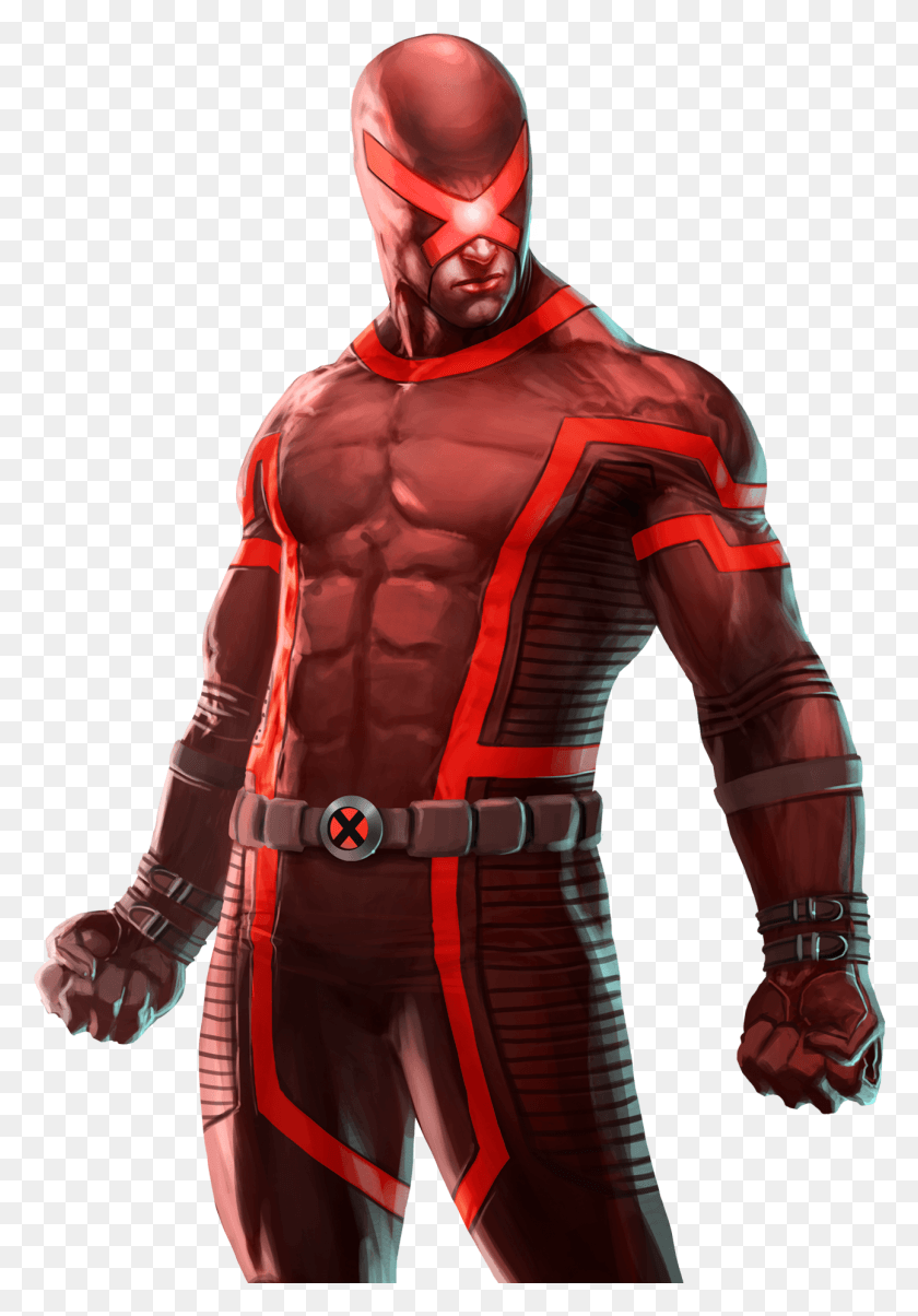 1292x1896 Transparent Cyclops Clipart Red Cyclops Marvel, Person, Human, Armor HD PNG Download