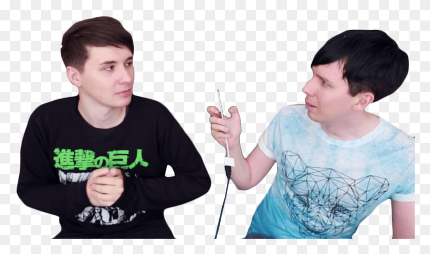 1236x694 Transparent Dan And Phil Pngs Dan And Phil Transparent Boy, Person, Human, Clothing HD PNG Download