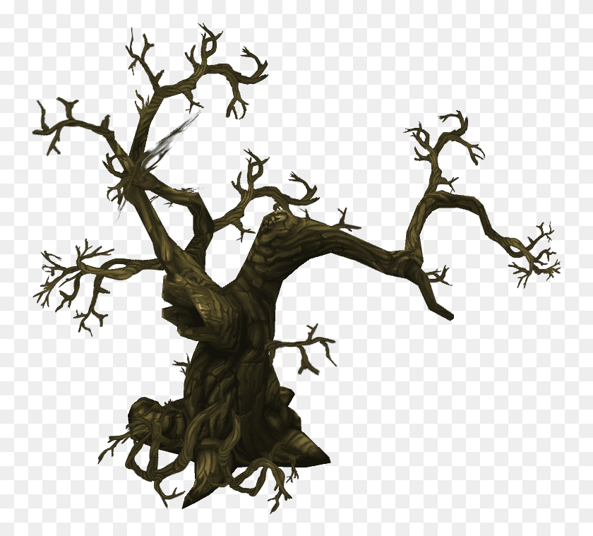 751x699 Transparent Dead Tree Dead Tree Pixel Art, Dragon HD PNG Download