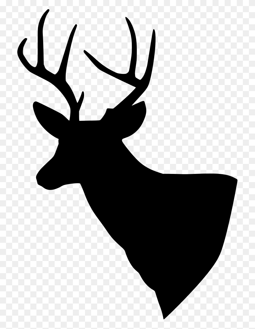 726x1024 Transparent Deer Silhouette, Gray, World Of Warcraft HD PNG Download
