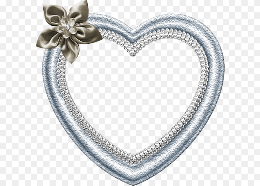 611x600 Diamond Frame Heart Photo Frame Psd, Accessories, Jewelry, Necklace Clipart PNG