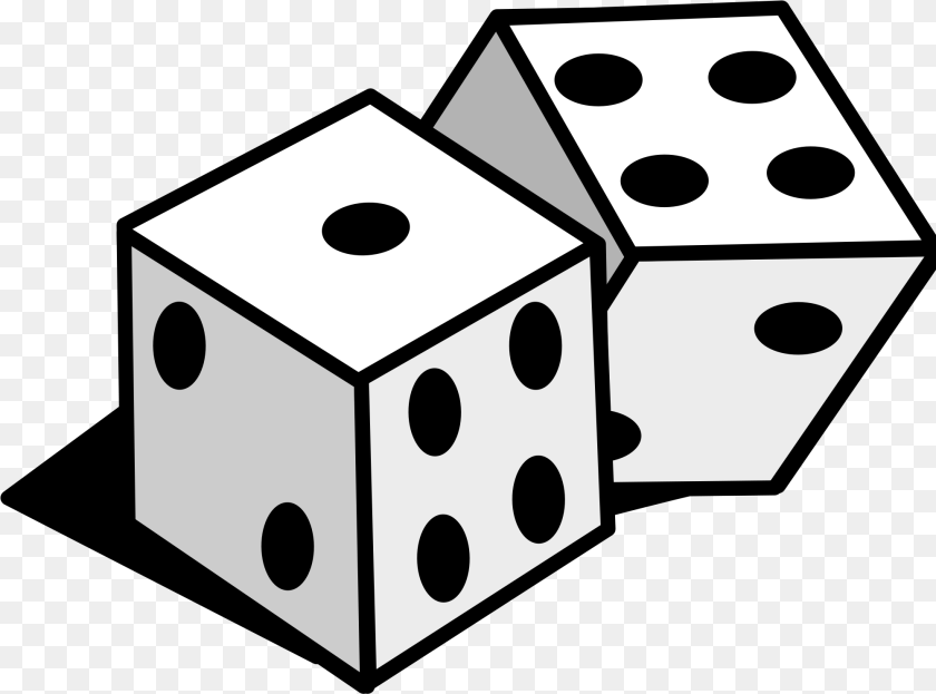 2001x1484 Transparent Dices Art Probability And Statistics, Game, Dice Sticker PNG