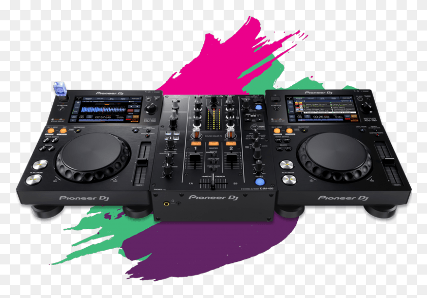 801x541 Dj Table Xdj 700 Djm, Электроника, Камера, Компьютерная Клавиатура Png Скачать