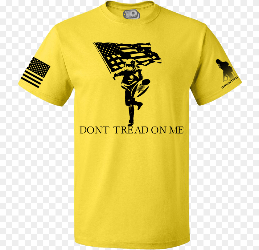 Don T Tread On Me Hd Tshirt, Clothing, Shirt, T-shirt, Adult Clipart PNG