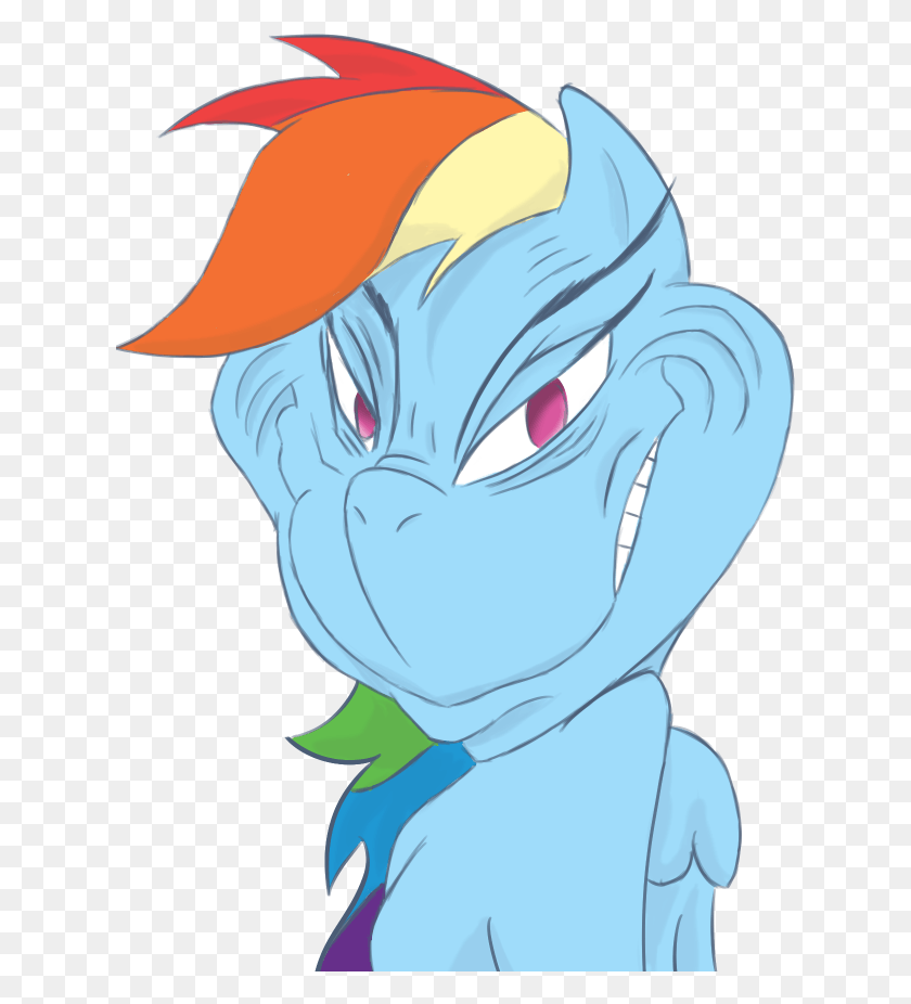 627x866 Transparent Dr Seuss Characters Rainbow Dash Grinch, Clothing, Apparel HD PNG Download