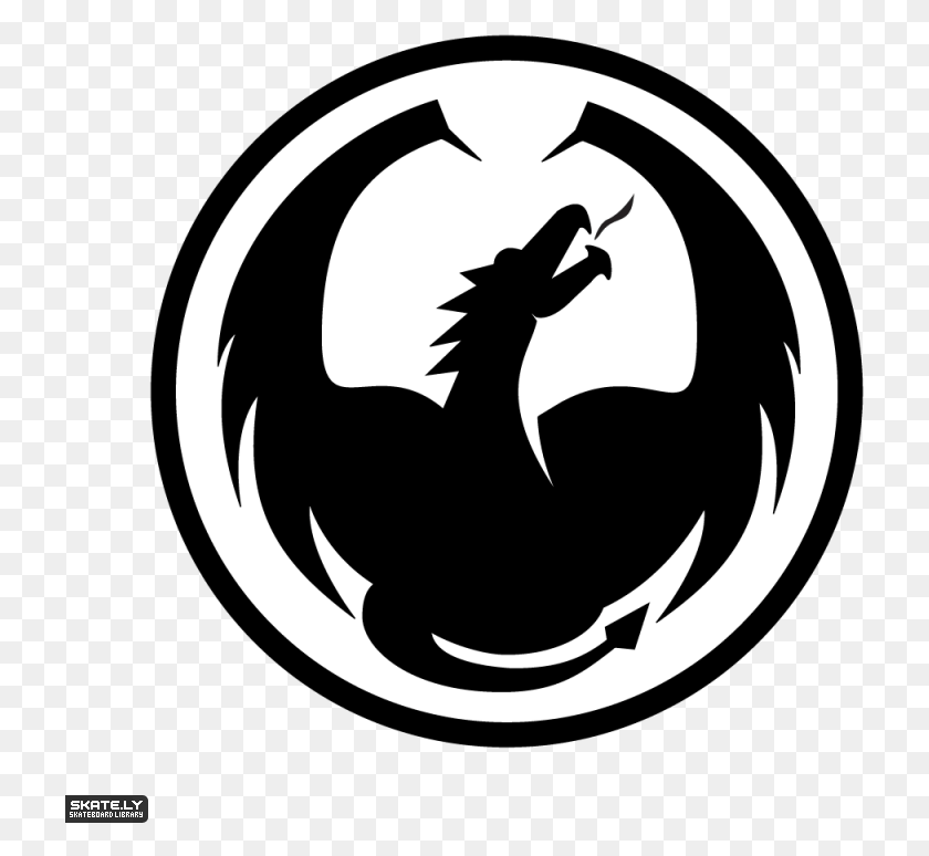 723x714 Transparent Dragon Head Clipart Dragon Alliance Logo, Symbol, Emblem, Stencil HD PNG Download