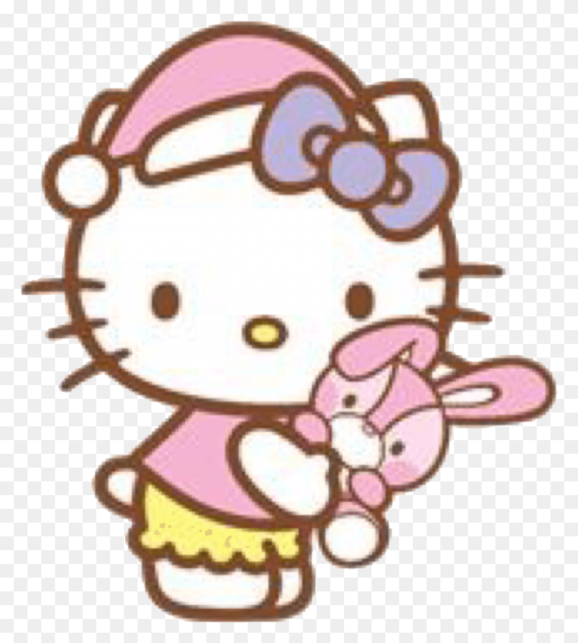 1532x1719 Transparent Edit I Made Bedtime Hellokitty Hellokittys Good Night Hello Kitty, Rattle, Outdoors, Food HD PNG Download