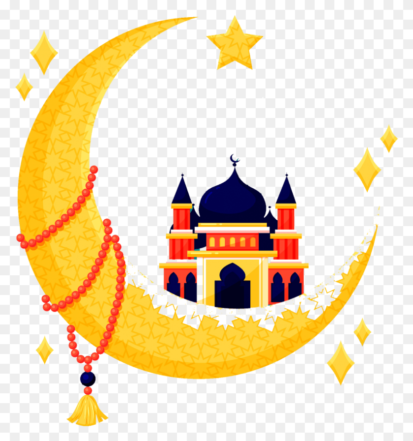 791x849 Eid Eid Ul Adha, Символ, Звездный Символ, Плакат Hd Png Скачать