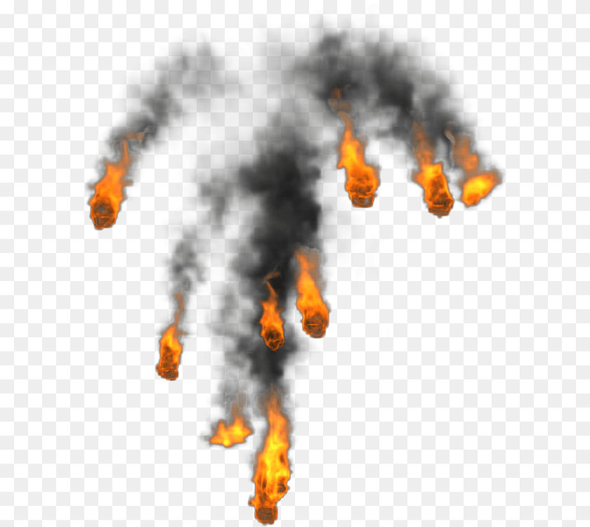 Transparent Explosion Animation Fire With Smoke, Flame, Bonfire Sticker PNG