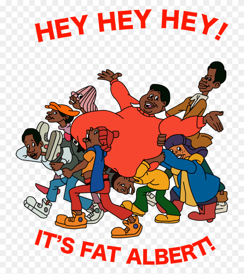 735x882 Descargar Png Transparente Fat Albert Hey Hey Hey It39S Fat Albert Poster, Publicidad, Comics, Libro Hd Png