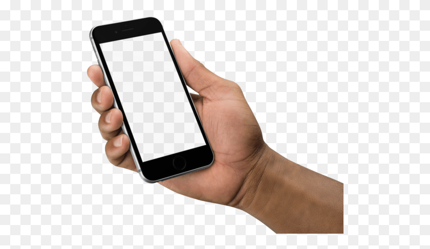 503x427 Transparent Finger Iphone Black Hand Holding Phone, Mobile Phone, Electronics, Cell Phone HD PNG Download
