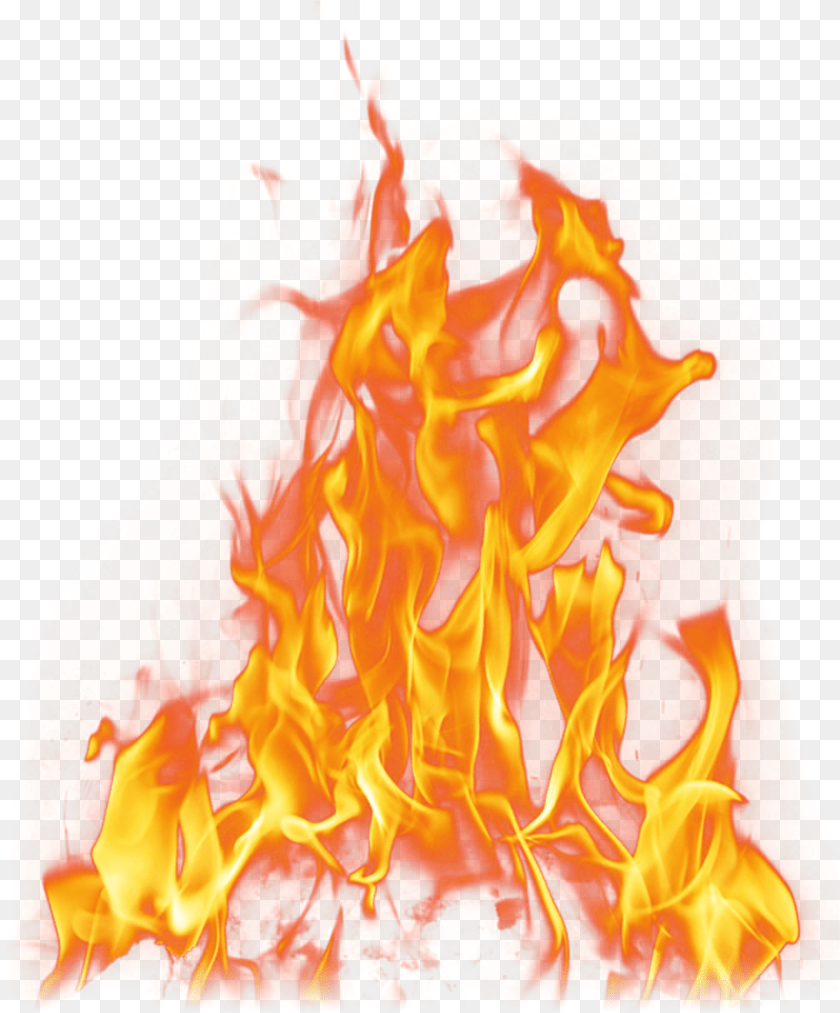 Transparent Fire Flames Clipart Black And White, Flame, Bonfire PNG
