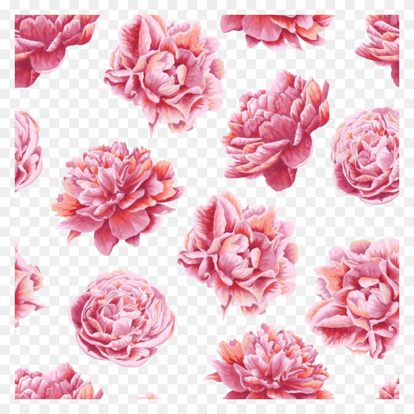 1024x1024 Transparent Flower Background Transparent Background Garden Roses, Plant, Blossom, Dahlia HD PNG Download