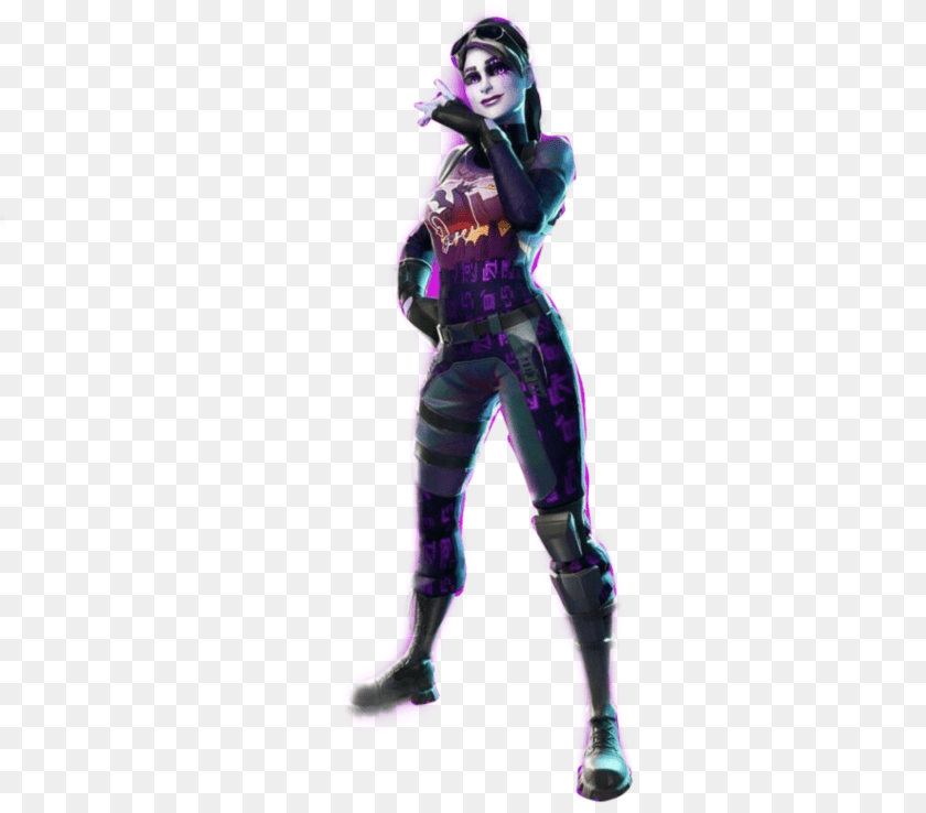 Fortnite Dark Bomber, Purple, Clothing, Costume, Person Transparent PNG