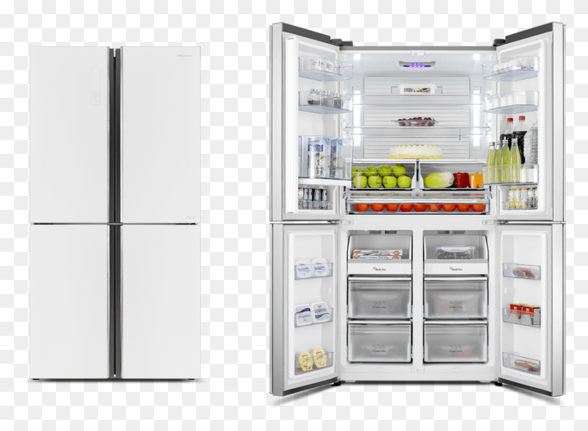 902x644 Дверь Холодильника Hisense 695L 4 Двери Холодильник, Холодильник, Бытовая Техника Png Скачать