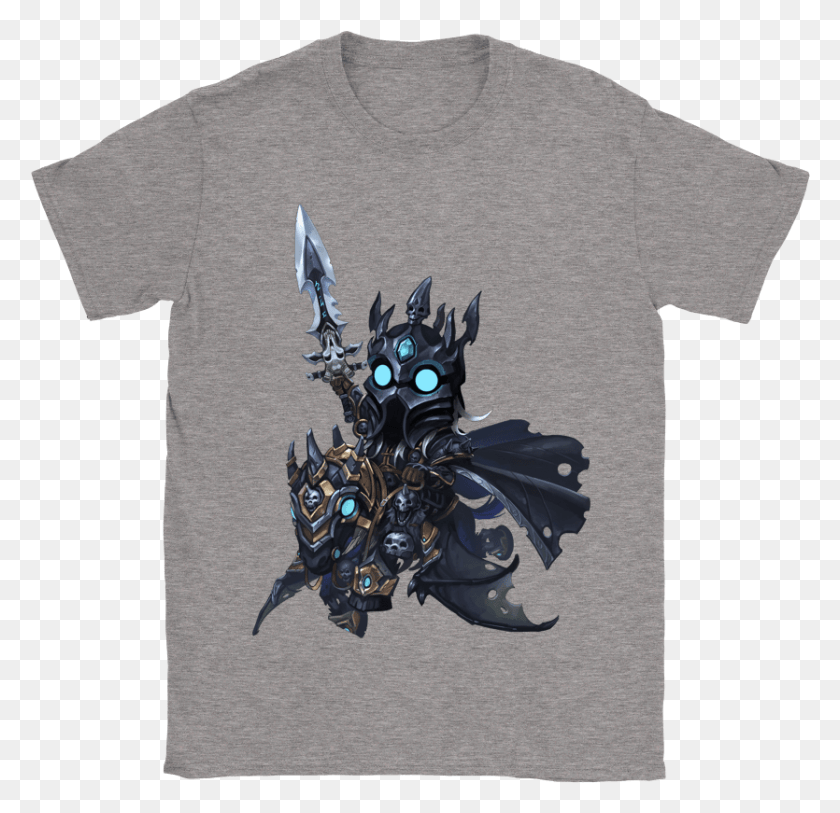 835x807 Transparent Frostmourne Cute Arthas Draw, Clothing, Apparel, T-shirt HD PNG Download