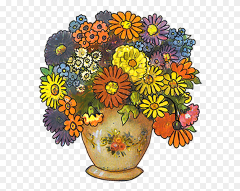 579x608 Transparent Funeral Flowers Clipart Common Zinnia, Graphics, Floral Design HD PNG Download