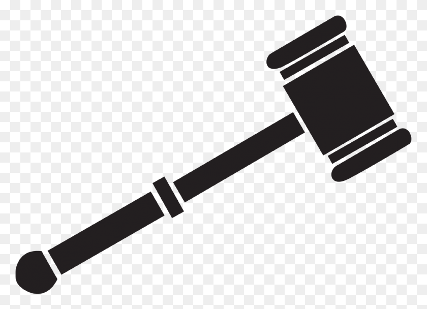 1333x938 Transparent Gavel Black And White Black And White Gavel, Hammer, Tool, Mallet HD PNG Download