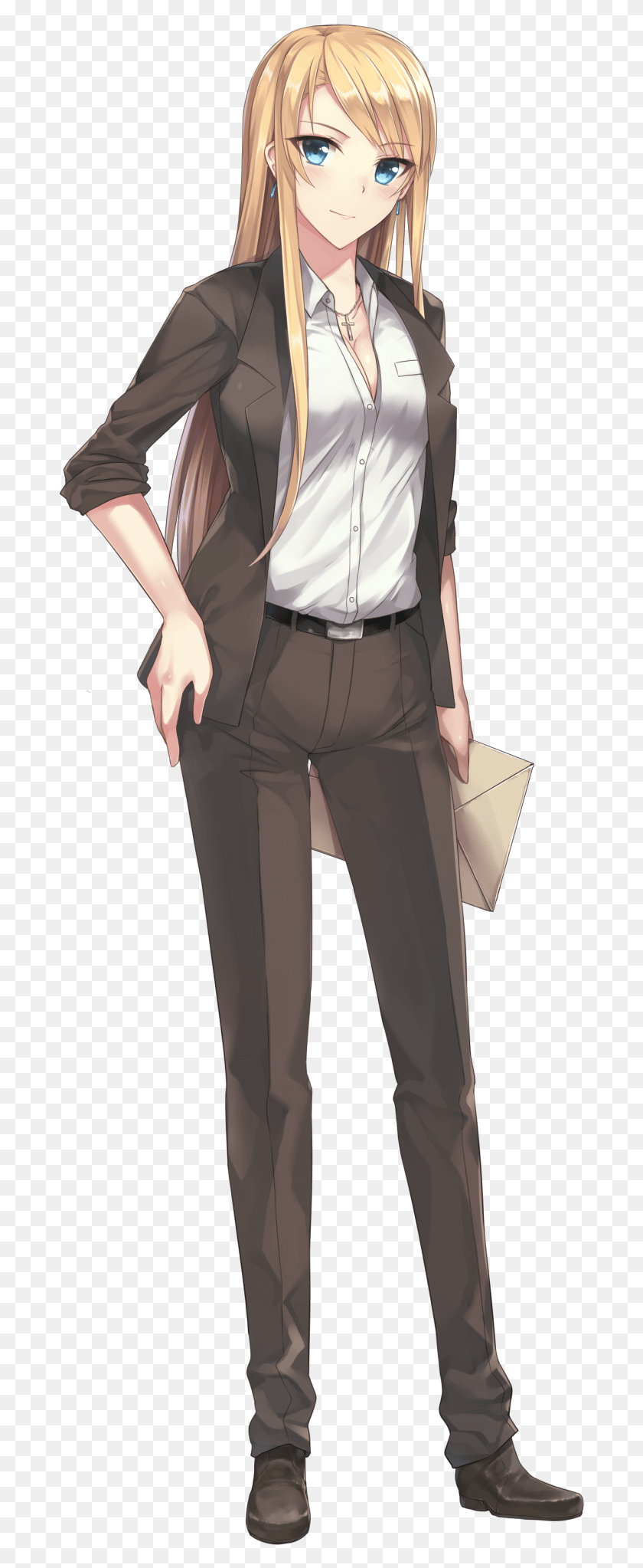 688x1986 Transparent Girl, Clothing, Suit, Overcoat HD PNG Download