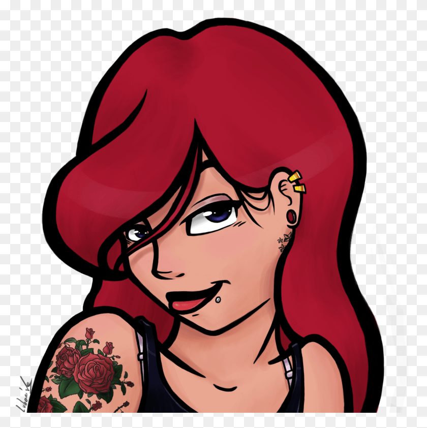 1525x1530 Transparent Girl Face Tattoo, Skin, Person, Human HD PNG Download