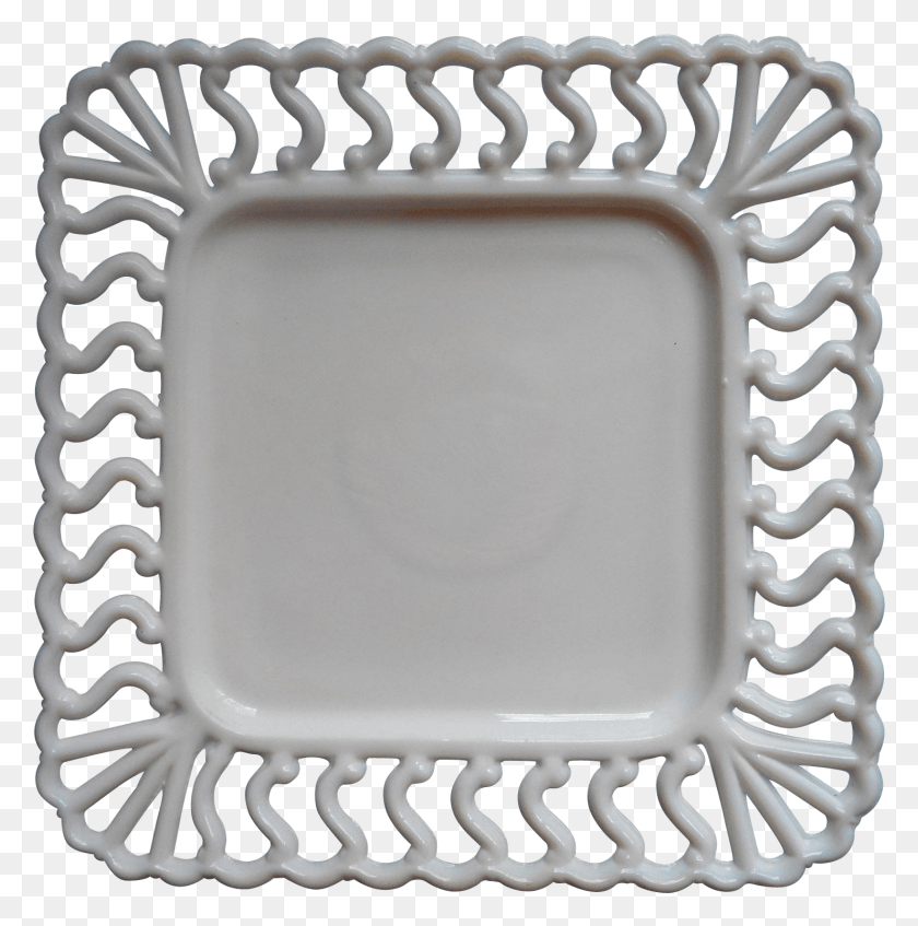 1479x1493 Transparent Glass Square Serving Tray, Dish, Meal, Food HD PNG Download