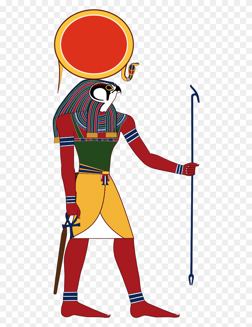 492x1032 Египетский Бог Солнца, Человек, Человек, Военная Форма Png Скачать