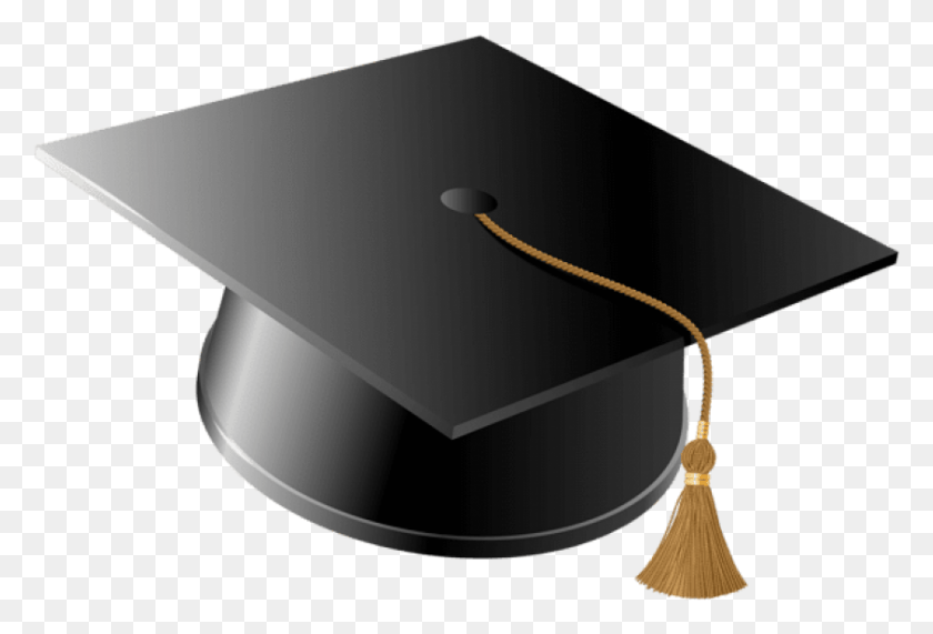843x553 Transparent Graduation Silhouette Graduation Hat Clipart, Lamp, Broom, Label HD PNG Download