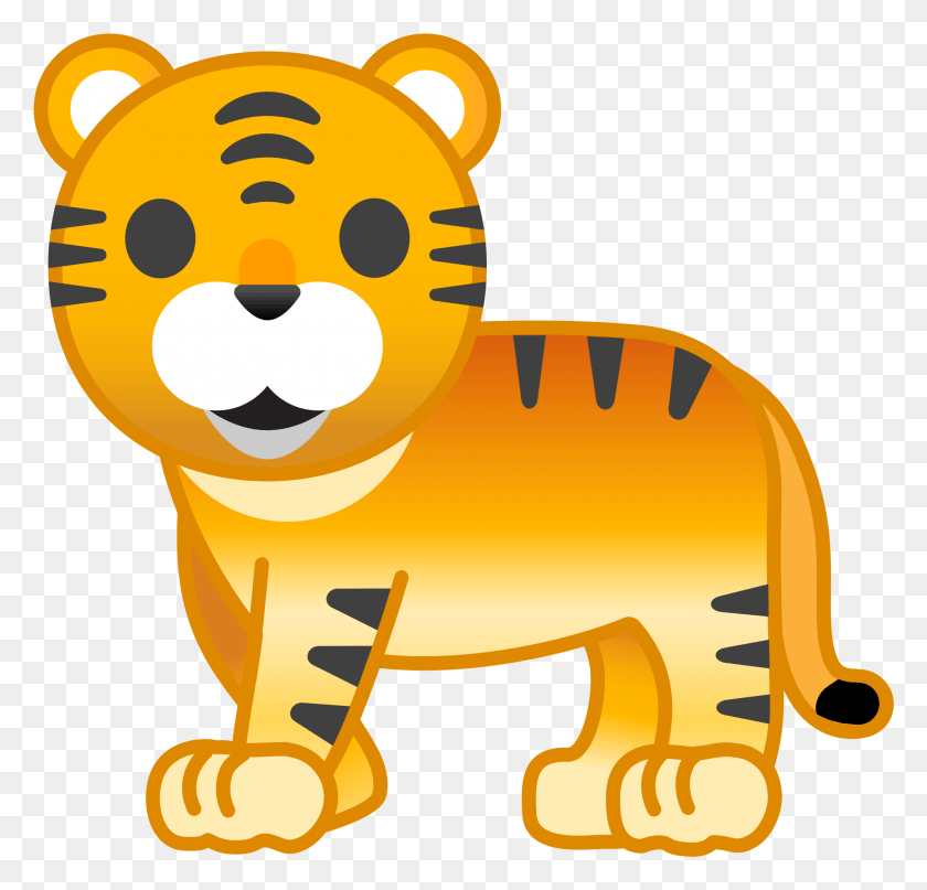 1890x1811 Emoji Tigre, Животное, Млекопитающее, На Открытом Воздухе Png Скачать