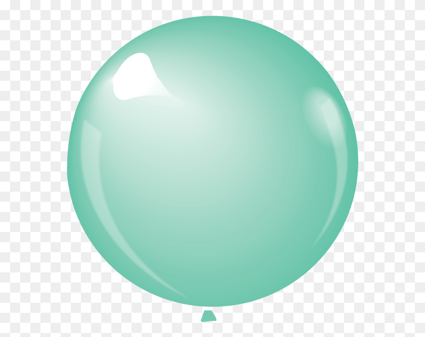 577x608 Transparent Green Balloon Clipart Balloon, Sphere, Ball HD PNG Download