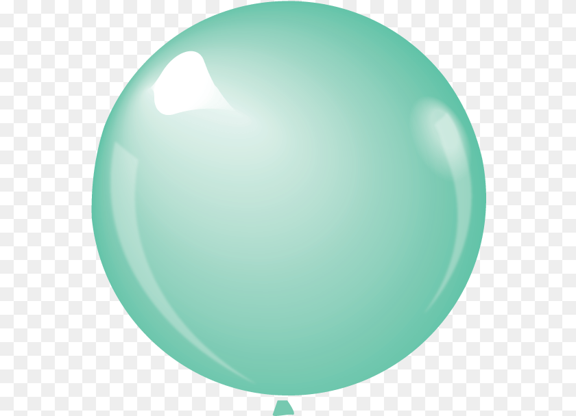 577x608 Transparent Green Balloon Clipart Balloon, Turquoise Sticker PNG