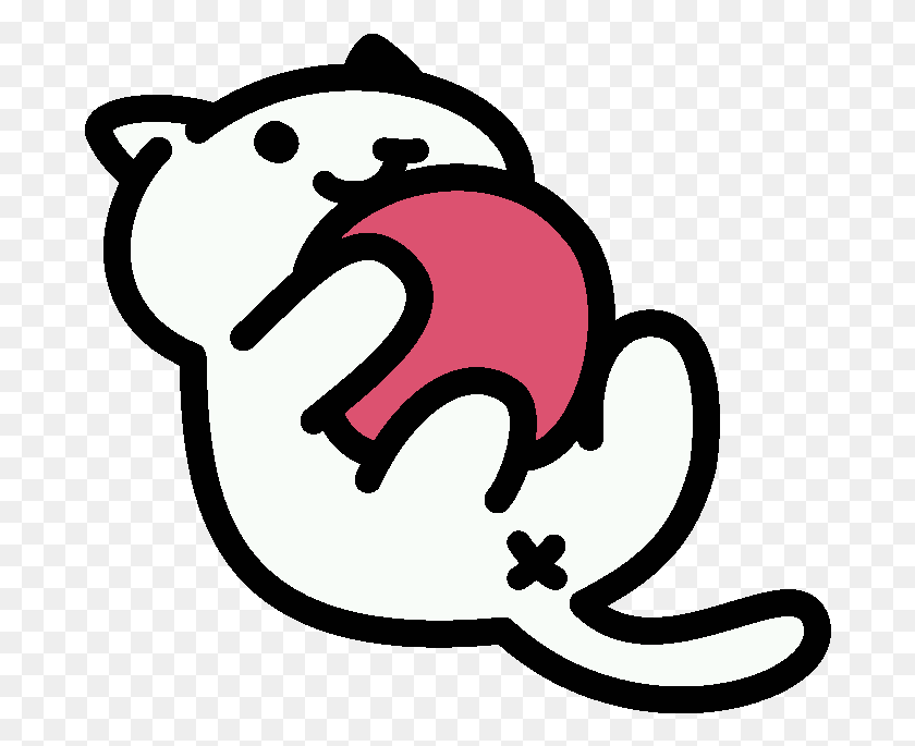 686x625 Transparent Grumpy Cat Gif Discord Neko Atsume Emoji, Label, Text, Stencil HD PNG Download