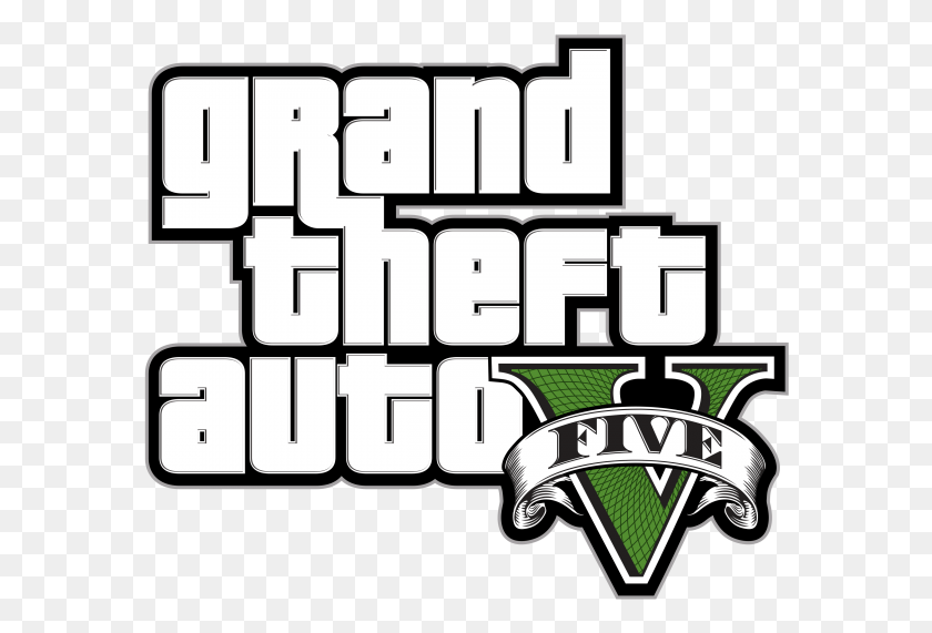 582x511 Descargar Pnggta V Grand Theft Auto V Logo, Grand Theft Auto, Marcador, Teclado De Computadora Hd Png