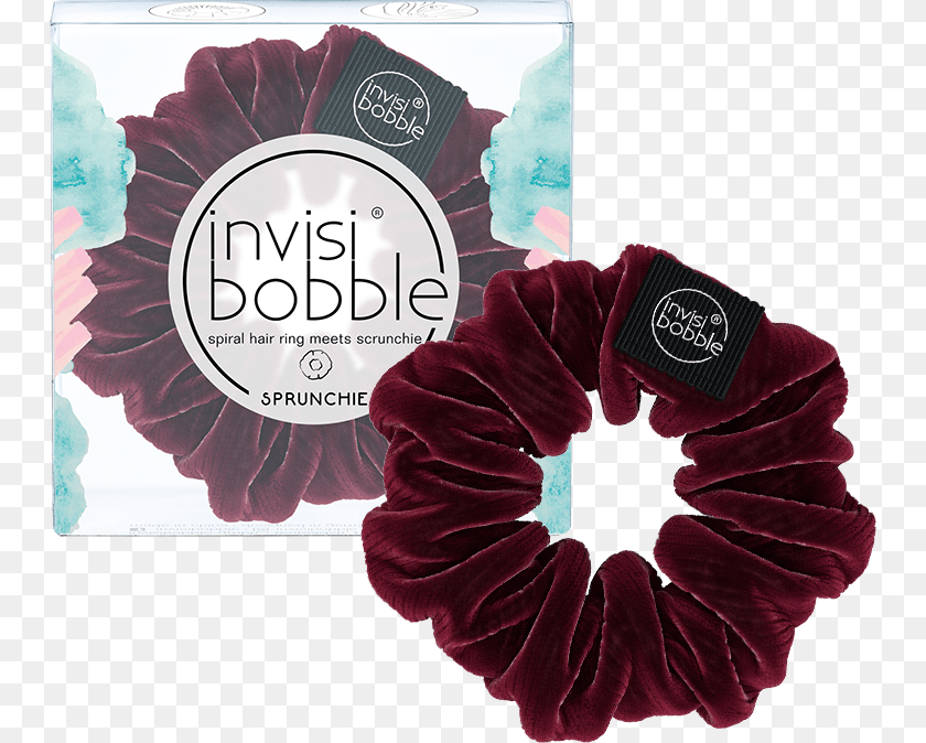 750x674 Transparent Hair Tie Invisibobble Sprunchie Red Wine Is Fine, Velvet, Maroon, Baby, Person PNG