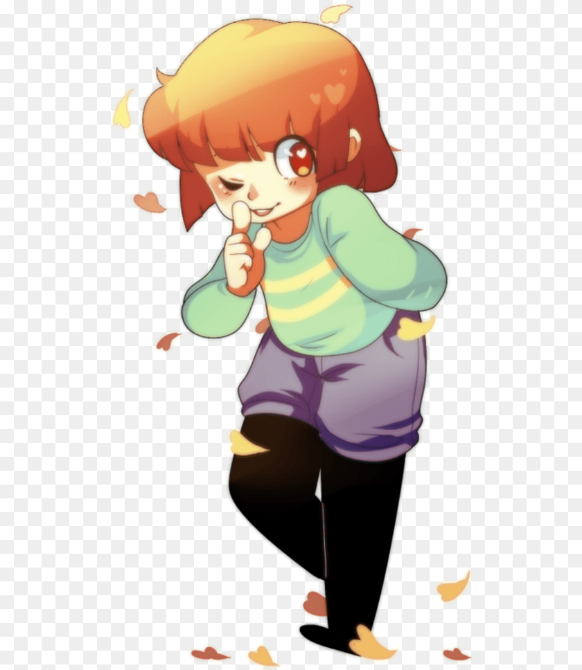 Transparent Handsome Clipart Undertale Chara Transparent, Baby, Person, Face, Head Sticker PNG