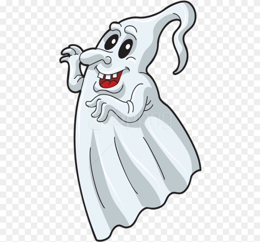 Transparent Happy Ghost Clipart Transparent Background Halloween Ghost PNG