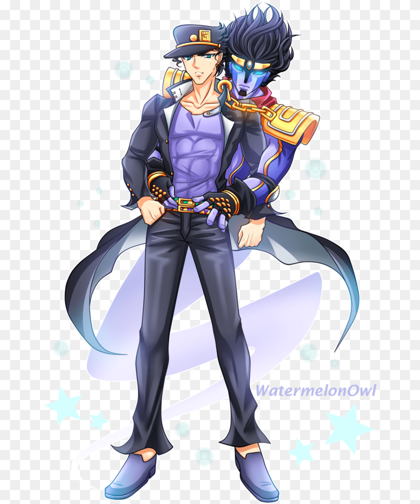Headband Star Platinum, Book, Publication, Comics, Adult Sticker PNG