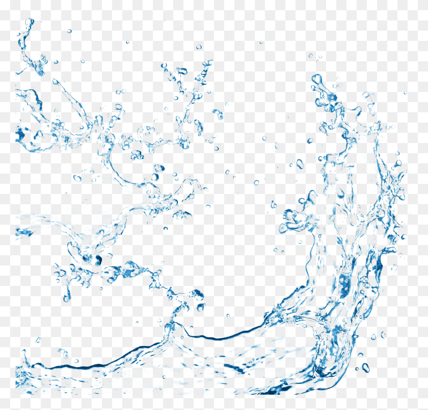 1848x1761 Прозрачный Экшен Photoshop Огромный Freebie Water Splash С Высоким Разрешением, Снежинка Hd Png Скачать