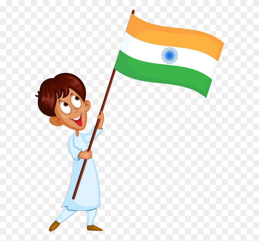 615x721 Transparent Hindu Flag Happy Independence Day Flag, Symbol, Person, Human HD PNG Download