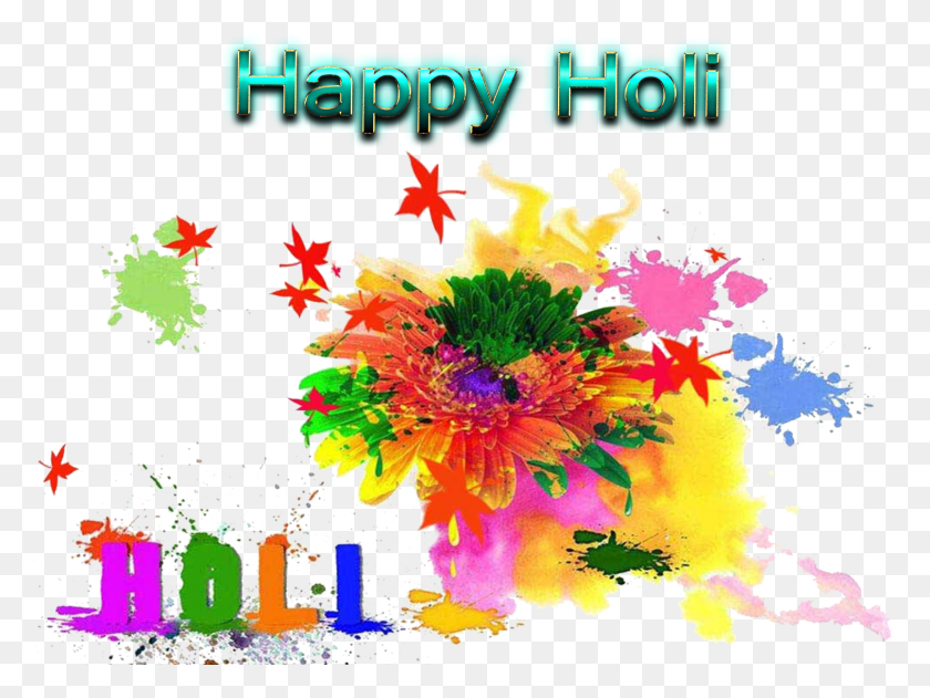 1611x1181 Descargar Png Transparente Holi Happy Holi Radha Krishna, Graphics, Diseño Floral Hd Png