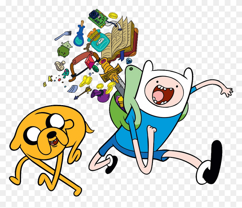 906x769 Transparent Hora Adventure Time Finn E Jake, Graphics, Modern Art HD PNG Download