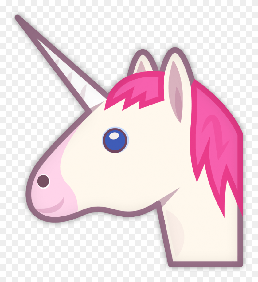 797x876 Transparent Horse Emoji Unicorn Head Transparent Background, Mammal, Animal HD PNG Download