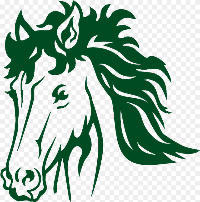 903x914 Transparent Horse Icon Mustang Logo Green And White, Animal, Mammal Clipart PNG