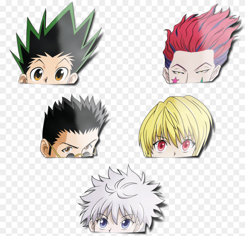 959x922 Hunter X Hunter Hunter X Hunter Peeker Sticker, Publication, Book, Comics, Manga Transparent PNG