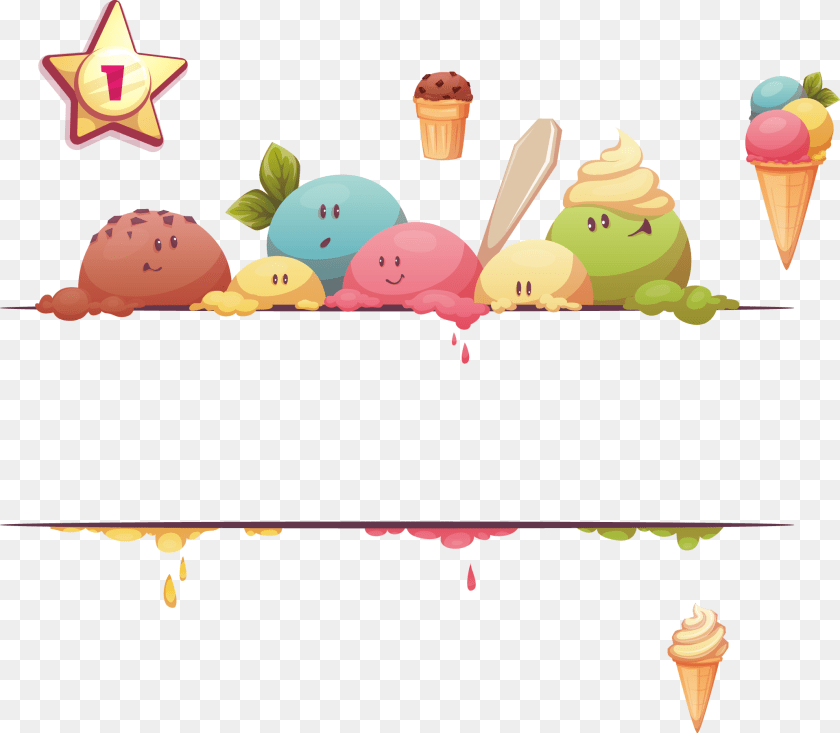 2065x1803 Ice Cream Cone With Sprinkles Clipart Ice Cream Social Background, Dessert, Food, Ice Cream PNG