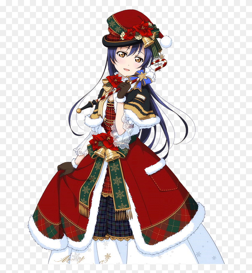659x849 Transparent Idolized Love Live Christmas, Person, Human, Clothing Descargar Hd Png